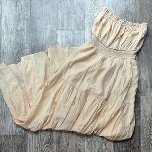 Cream Maxi Dress ***